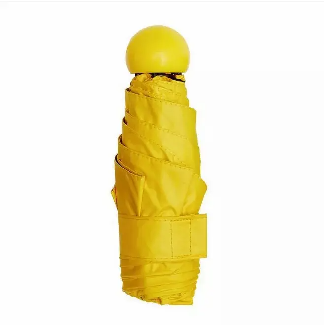 Compact UV-Protected Five Folding Pocket Capsule Umbrella