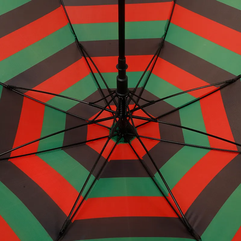 Stylish Multi-Color Beach Umbrella - Windproof, Automatic Open