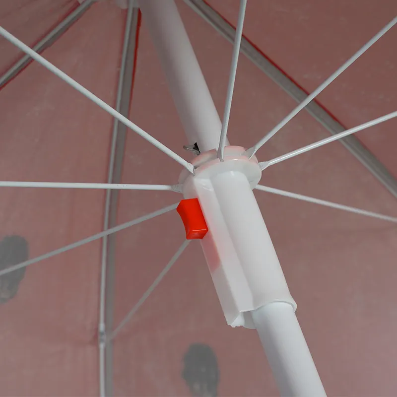 Watermelon Design Beach Umbrella: Steel Frame Tilt for Sunshade Bliss