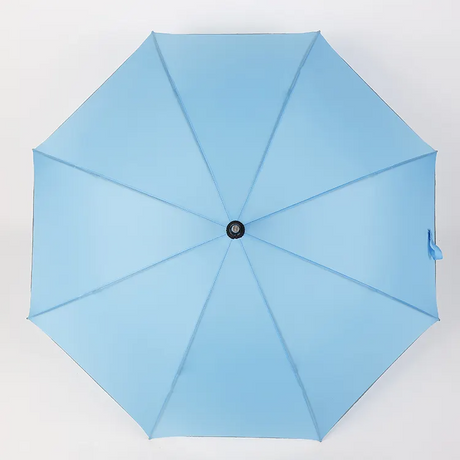 Sky Blue 23-Inch Auto Open Umbrella with 8 Ribs