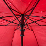 Red Windproof 2-Fold Auto Open Umbrella - Super Light and Foldable