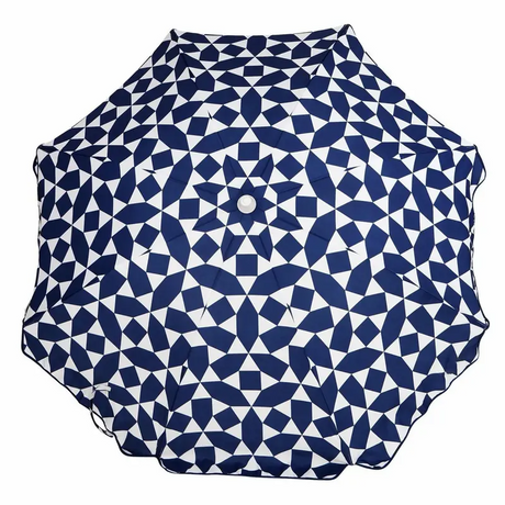 Best-Selling Outdoor Beach Umbrella with Sand Holder-Blue