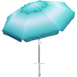 Friendly 200cm Outdoor Beach Umbrella: Reliable Windproof Design-Sea Green