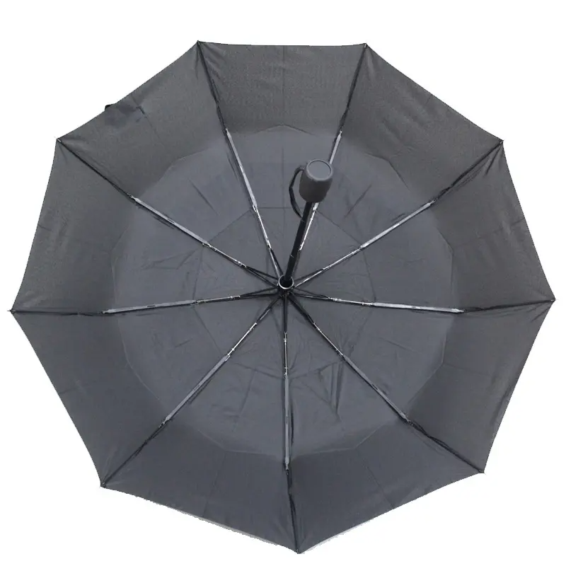 Windproof 3-Fold Automatic Umbrella: Stylish and Breathable Design