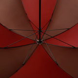 Luxurious Maroon Windproof Beach Umbrella with Stylish Stitching Design