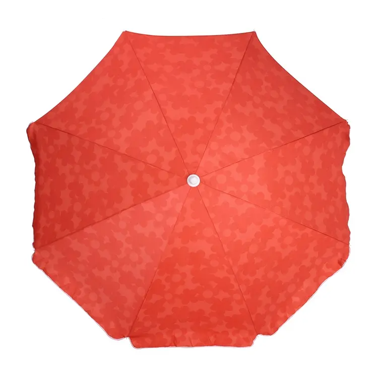 Unique Designed Sun Umbrella: Stylish Inside Print for Beach Bliss