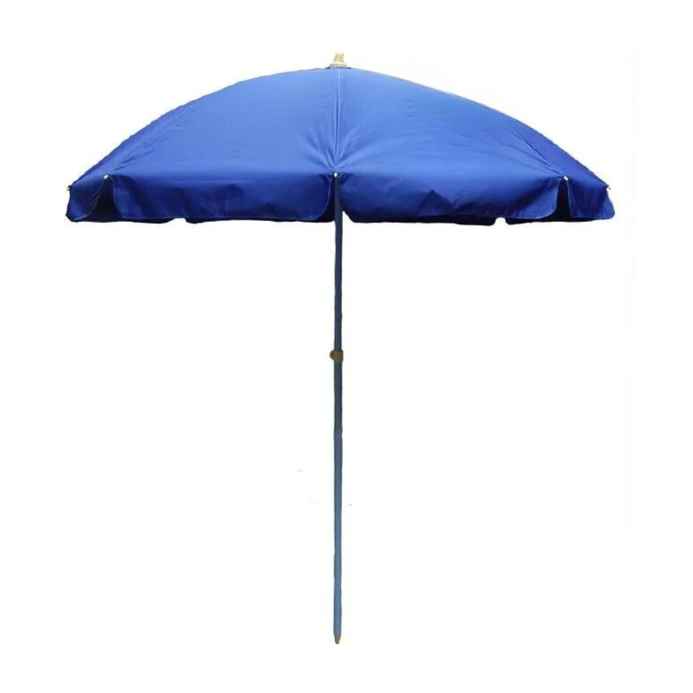 Outdoor Beach Umbrella Sunshade 1.8m wide-Blue