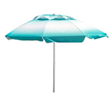 Friendly 200cm Outdoor Beach Umbrella: Reliable Windproof Design-Sea Green